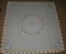 Very Nice Lace & Floral Embroidery Table Cover