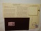 Joseph Pulitzer-100th Anniversary 3 Cent Commerative Stamp W/Paperwork & Envelope