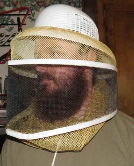 Bee Keeper Netted Hat W/Drawstring