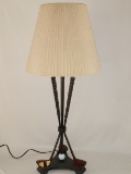 Unique Golf Themed Tall Table Lamp