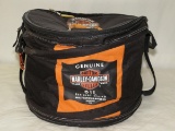 Harley Davidson Oil Barrel Style Collapsible Insulated Cooler