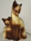 1950's KROM Mid-Century Siamese Cat TV Lamp