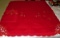 Gorgeous LARGE Christmas Tablecloth W/Gold Trimmed Poinsettias, Table Runner & Placemats
