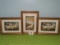 Posh Italy Horse Themed 3D Bias Relief W/Ornate Golf Frames