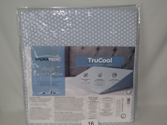 Thera Pedic "TruCool" Wedge Support Pillow