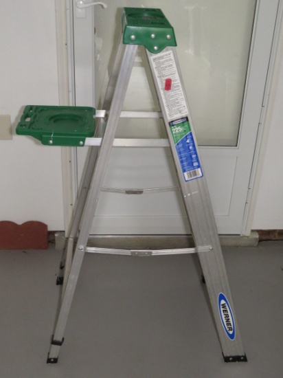 Werner Aluminum 4ft A-Frame Ladder