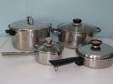 Assorted Stainless Cookware