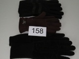 Ladies Suede Leather Gloves