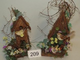 Bark & Vine Decorative Bird Houses