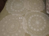 Nice Round Intricate Lace Tablecloths