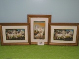 Posh Italy Horse Themed 3D Bias Relief W/Ornate Golf Frames