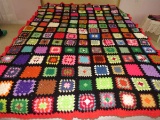 NICE Hand-Made Crocheted Afgan