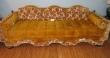 Fantastic Hollywood Regency Style Vintage Sofa W/Finials