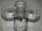 Ornate 2 Piece Glass Condiment Holder