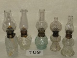 Vintage Mini Oil Lamps