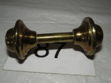 Vintage Brass Dumbell Knife Rest