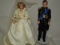 1982 LH &H Charles & Dianna Tall Wedding Dolls