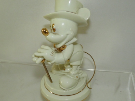 Lenox "Mickey Steps Out" Porcelain Mickey Mouse W/Gold Accents