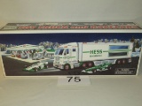 2003 HESS Toy Truck & Race Cars In Original Box