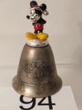 2005 Kirk Steiff Musical Metal Mickey Mouse Etched Bell