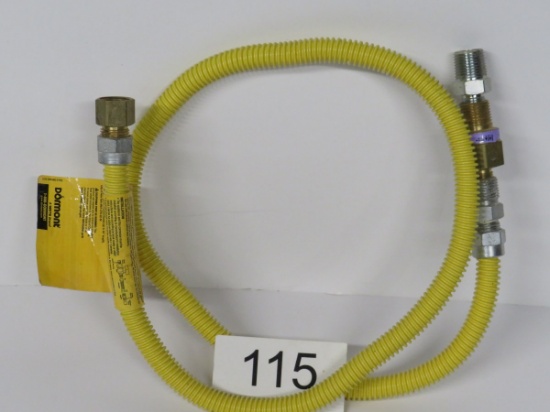 DORMONT 48" Indoor/Outdoor Stainless Gas Connector