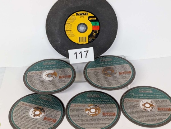 DEWALT & CHICAGO Cutoff Wheels