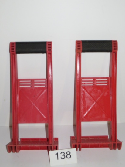 Plastic Drywall & Plywood Transport Carriers