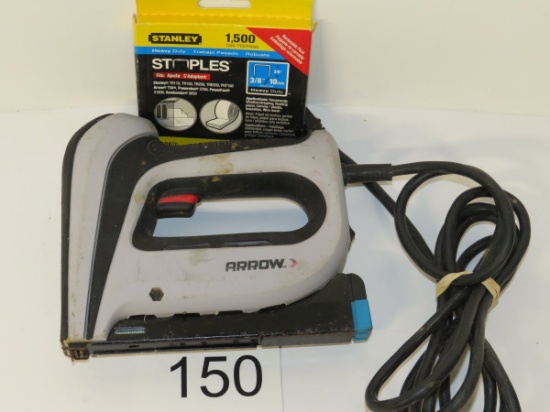 ARROW Electric Stapler W/Stanley Staples