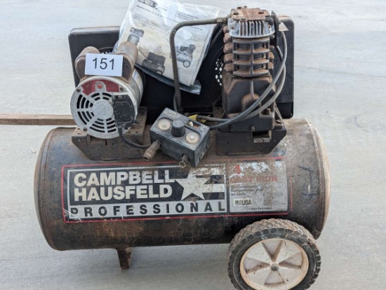 CAMPBELL HAUSFELD Professional 20 Gallon Air Compressor On Wheels