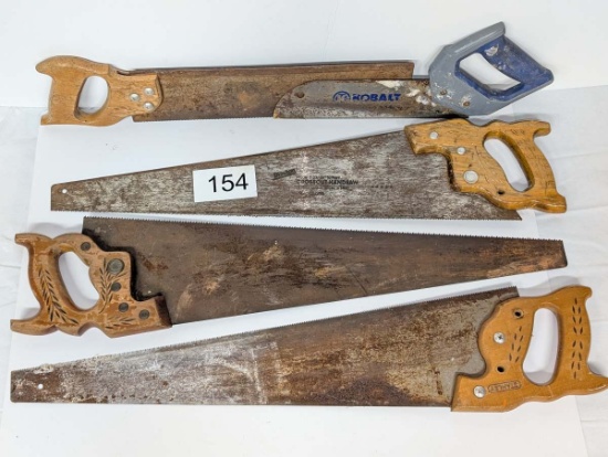 Assorted Hand Saws