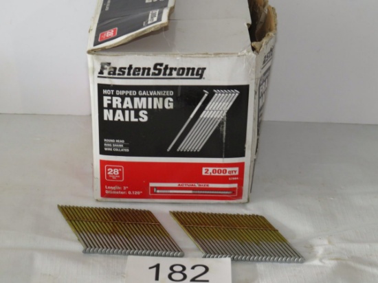 FASTENSTRONG Hot Dipped Galvanized Framing Nails