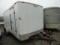 2010 HAULMARK 16' Tandem Axle Cargo Trailer, VIN# 16HPB1624AP077641, equipp