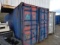 40' Overseas Storage Container, insulated with electric heat, window air co