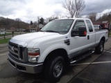 2008 FORD F-250XLT Super Duty 4x4 Extended Cab Pickup Truck, VIN# 1FTSX2155