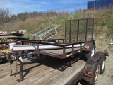 2007 CARRY-ON Single Axle Tag-A-Long Trailer, VIN# 4YMUL081X7V153551, with