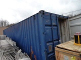 40' Overseas Storage Container, with shelves (#800-19)