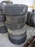(12) Assorted Tires (Some With Rims)