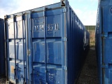 40' Overseas Storage Container/Office, with 10' rear storage area, 30' fron