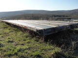 44' Trailer Flatbed, with aluminum deck and stake pockets