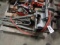 RIDGID 300 Threader, with tri stand, cutter, reamer, and oiler