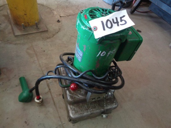 GREENLEE 960 Electric Hydraulic Pump