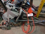 RIDGID 300 Threader, with wheel kit, tri stand, cutter, reamer, and oiler