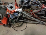 RIDGID 300 Threader, with wheel kit, tri stand, cutter, reamer, and oiler