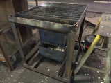 Shop Built 3'x4' Burning Table and Metal Horses