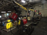 LINCOLN Invertec V350-Pro Welder, with wire feeder and cart