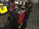LINCOLN Power Wave 455/Stt Welder, with wire feeder and cart