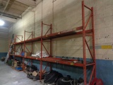 (4 Sections) Pallet Racking (BUYER MUST DISMANTLE AND LOAD)