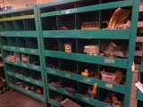 Hinged Rolling Cabinet of Fittings, Valves, and Miscellaneous