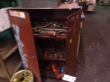 Cabinet of Assorted Wrenches and Sockets