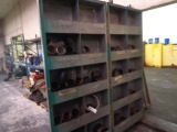 Hinged Rolling Cabinet of Fittings